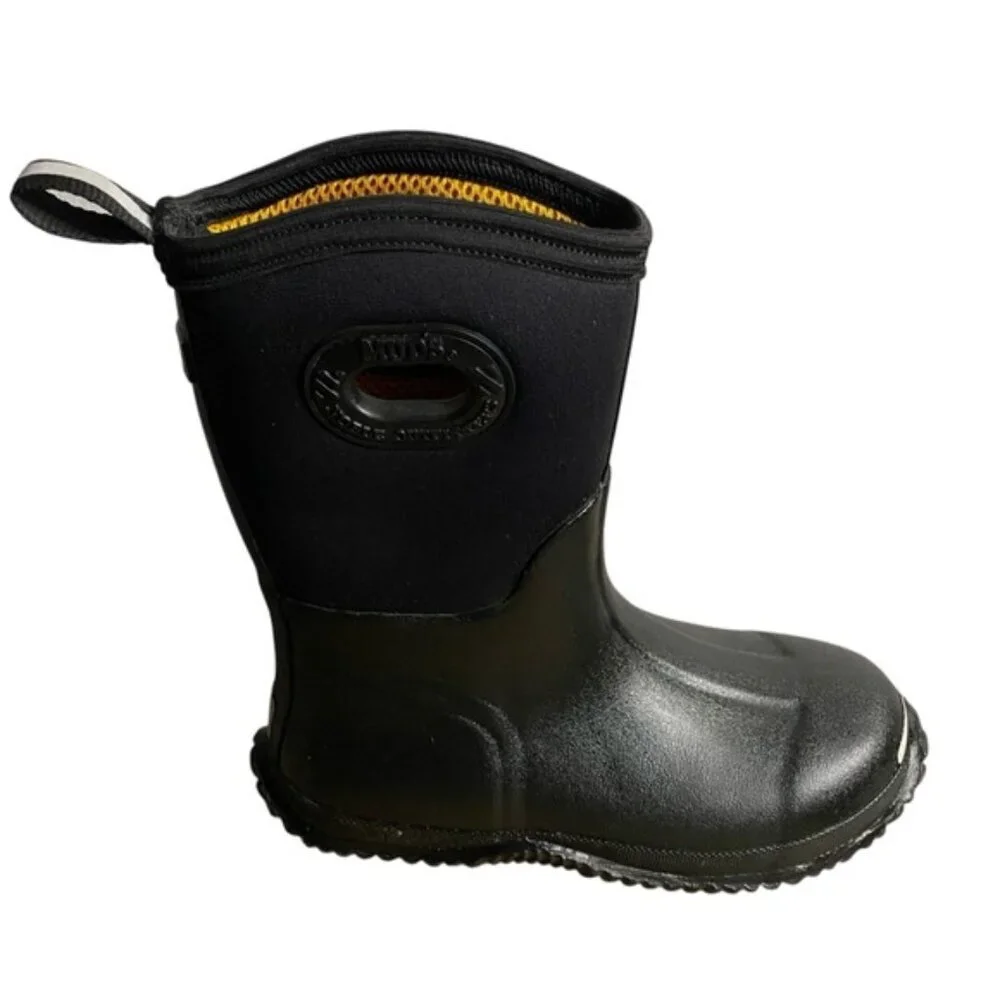 Noble Outfitters Kids/Youth Muds High Waterproof Boot-Black